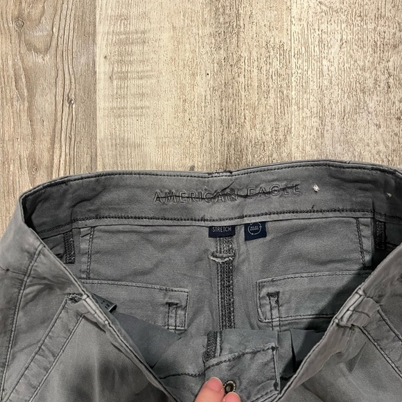 American Eagle Dreamy Drape Super High Rise Wide Leg Cargo size 0 - Picture 7 of 7